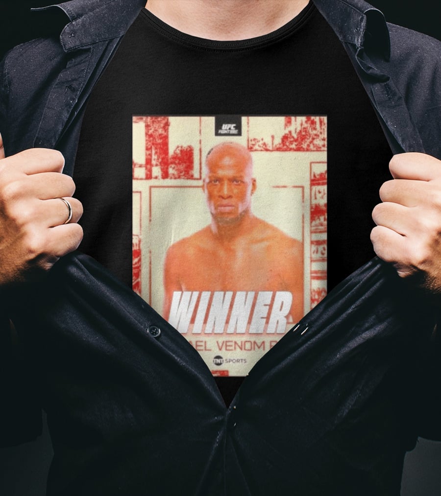 UFC Fight Night Winner Michael Venom Page TNT Sports T-Shirt