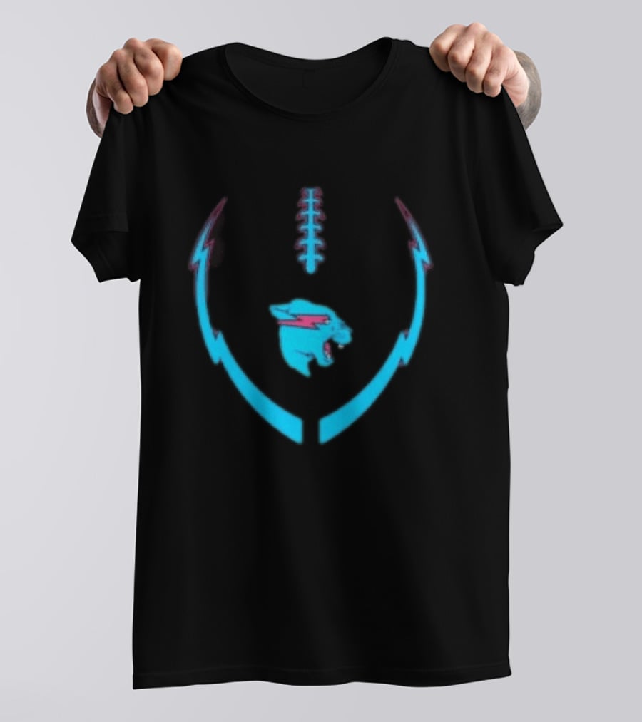 Mrbeast Store Beast Lightning Football T-Shirt