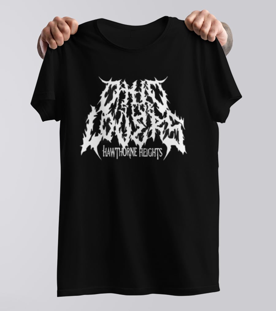Hawthorne Heights Midwest Ohio Is For Lovers Festival Metal Band T-Shirt