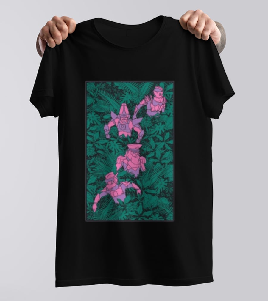 Twrp Store Rainforest Zip Up Robot Jungle Adventure T-Shirt