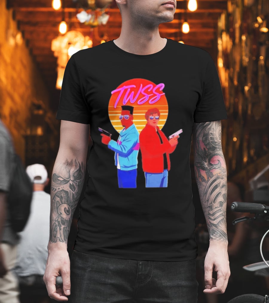 TWSS Will Jamal Retro Sunset Duo T-Shirt