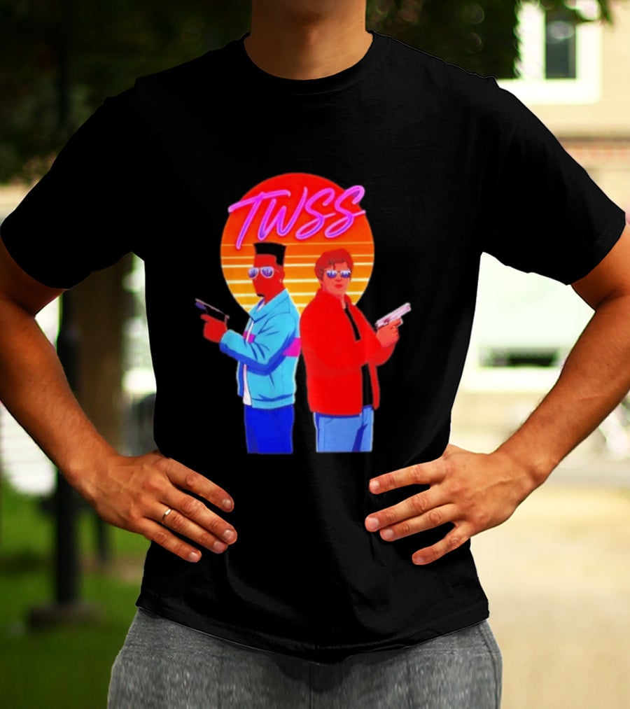 TWSS Will Jamal Retro Sunset Duo T-Shirt
