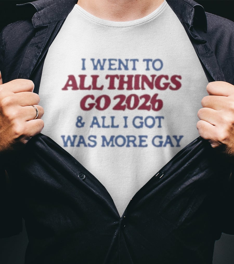 I Went To All Things Go 2023 And All I Got Was More Gay T-Shirt
