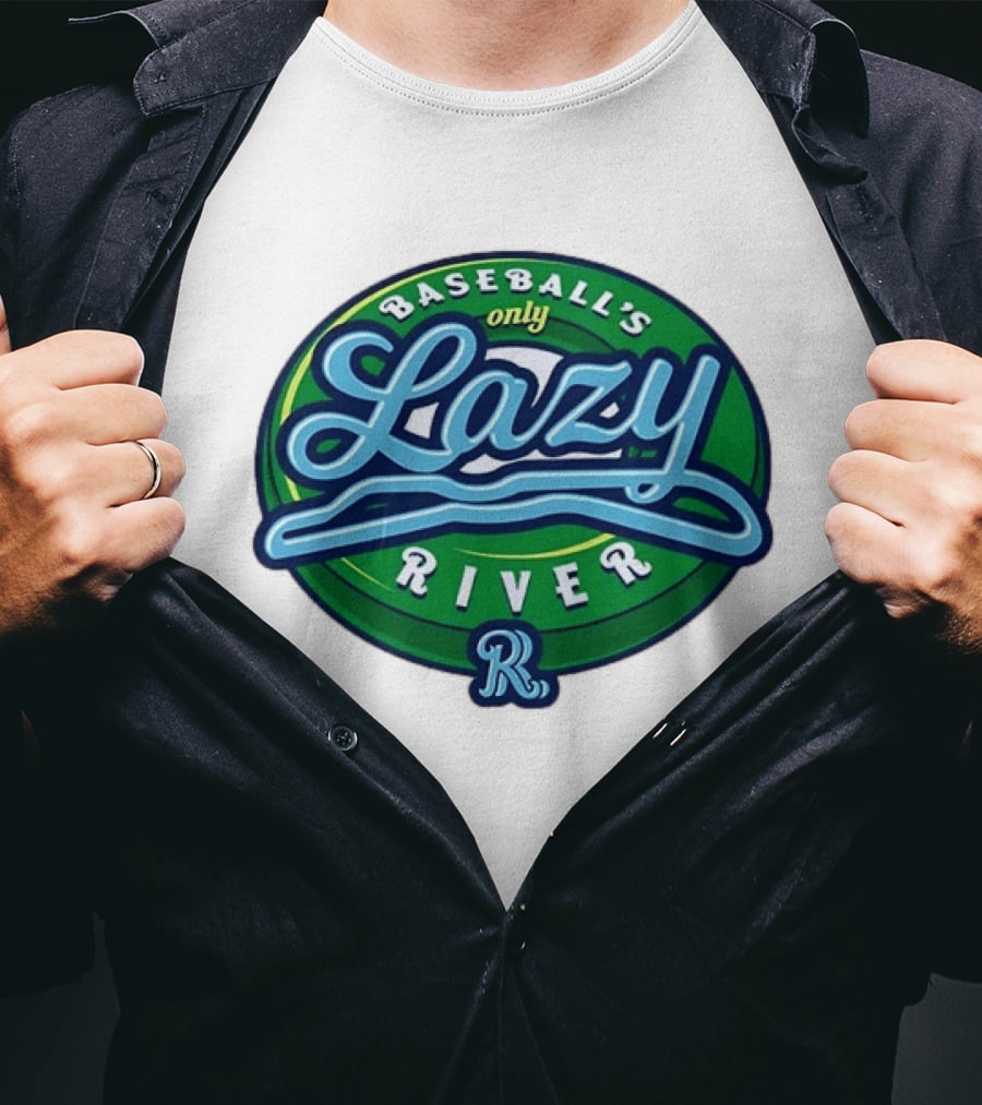 Baseball's Only Lazy River Kansas City Royals R T-Shirt