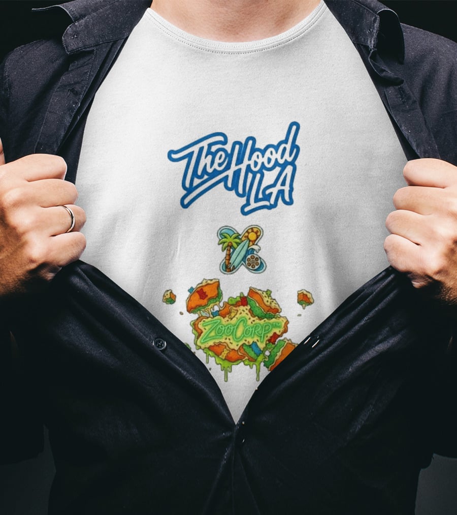 The Hood LA Dodgers Zoocorp Tropical Vibes T-Shirt