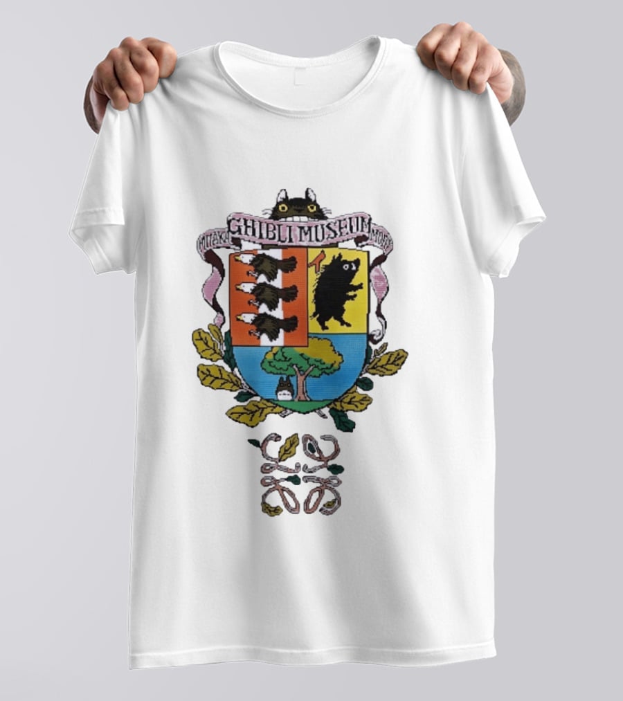 Ghibli Museum Mitaka Crest Totoro T-Shirt