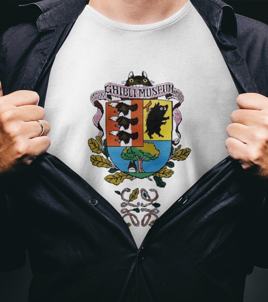Ghibli Museum Mitaka Crest Totoro T-Shirt