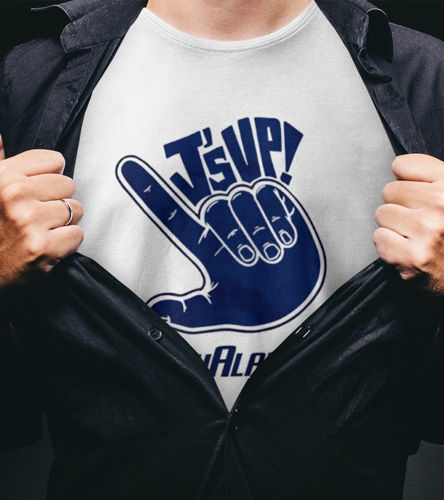 J's Up South Alabama Jaguars Hand Sign Fan Gear T-Shirt