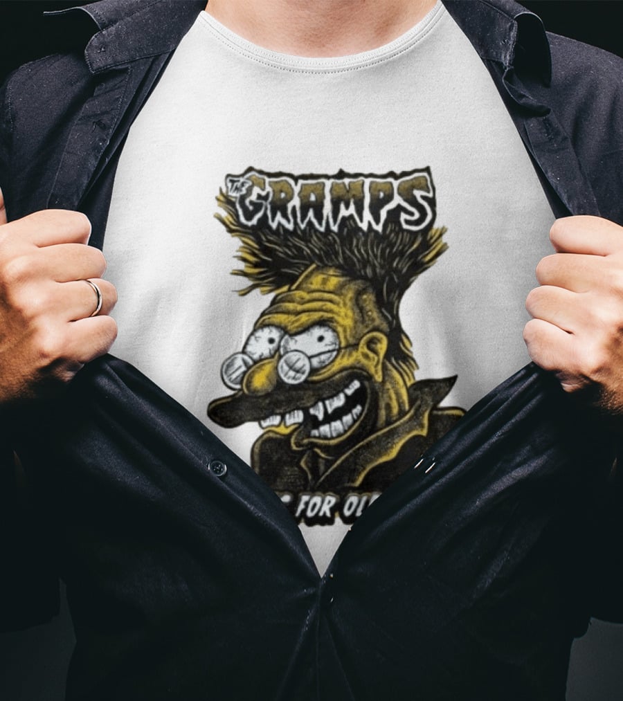 The Gramps Old Music For Old People Simpsons T-Shirt