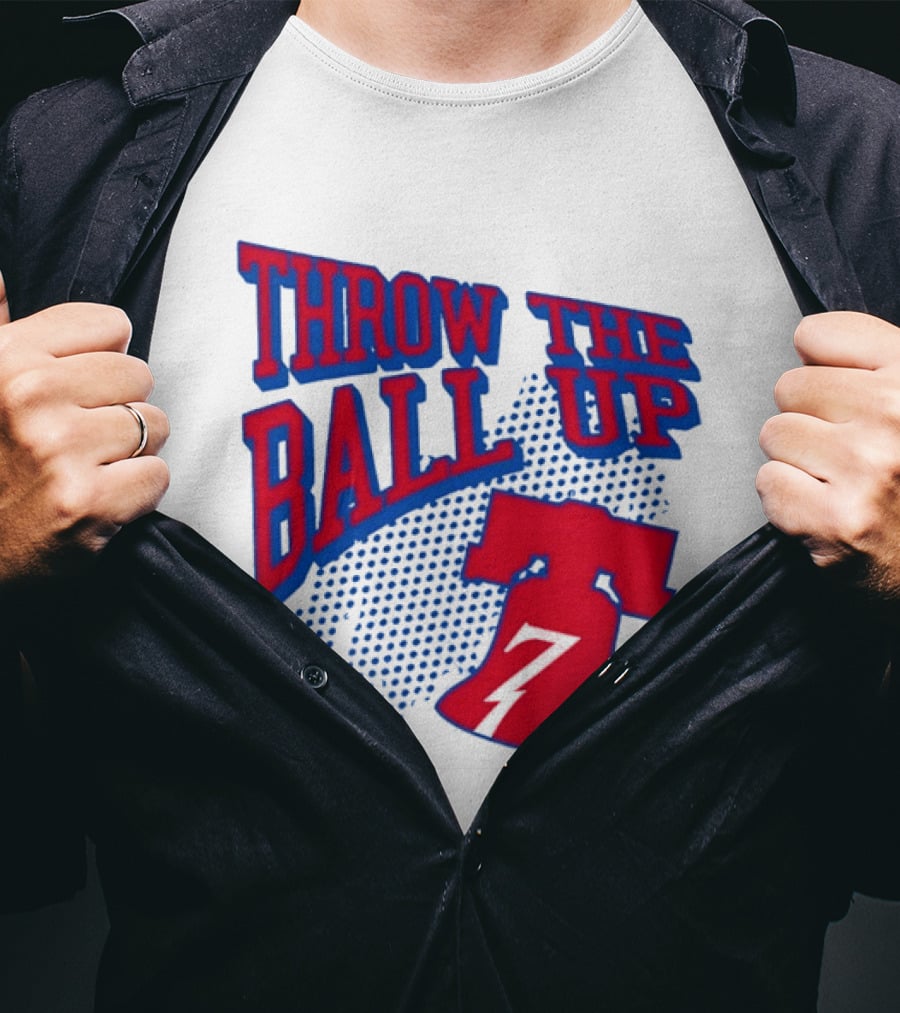 NBA Philadelphia 76ers Throw The Ball Up Liberty Bell T-Shirt