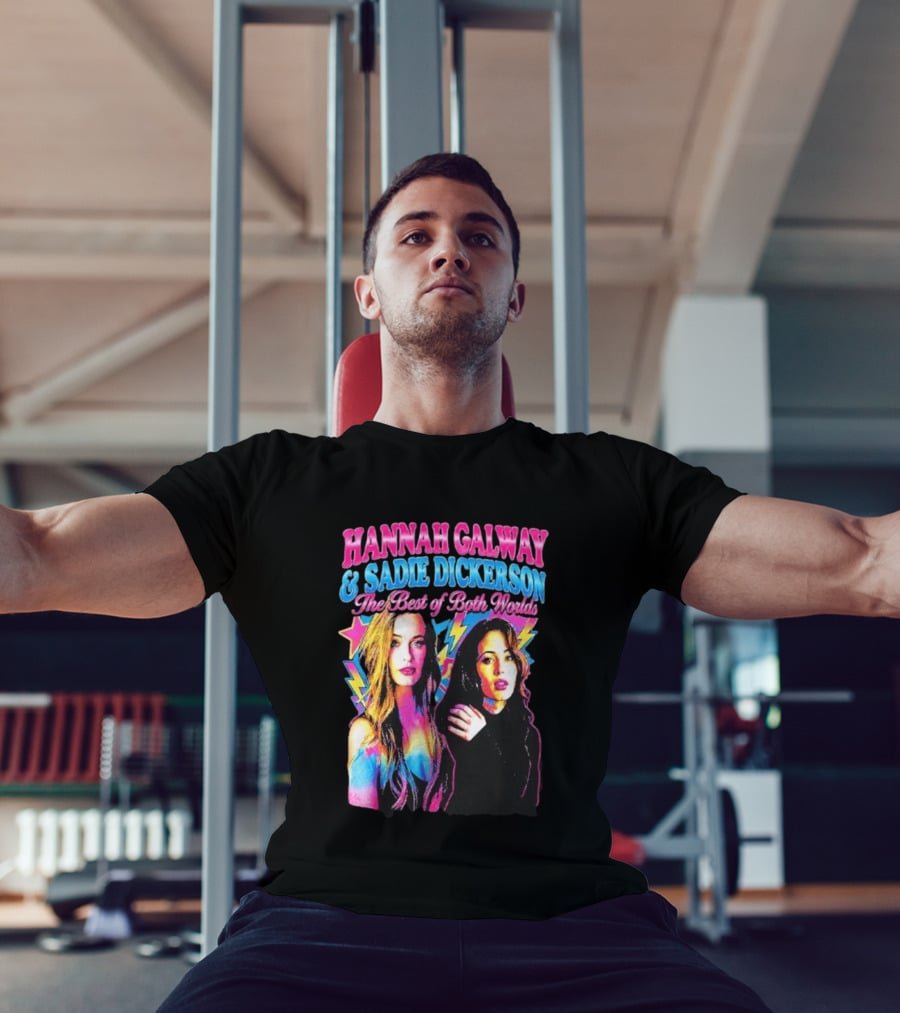 Hannah Galway Sadie Dickerson The Best Of Both Worlds Vibrant Pop T-Shirt