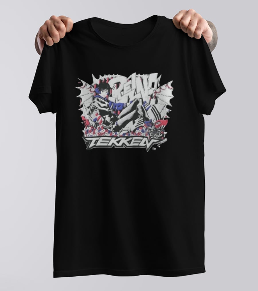 Tekken Reina Anime Style Among Roses T-Shirt
