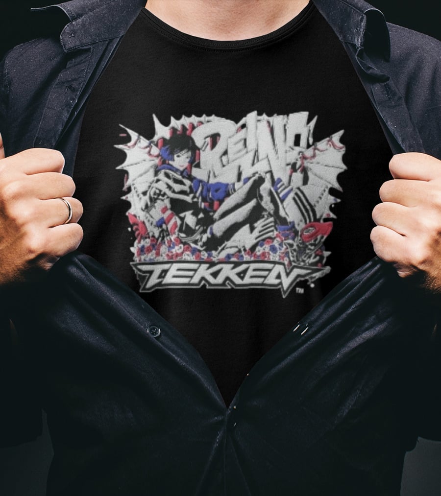 Tekken Reina Anime Style Among Roses T-Shirt