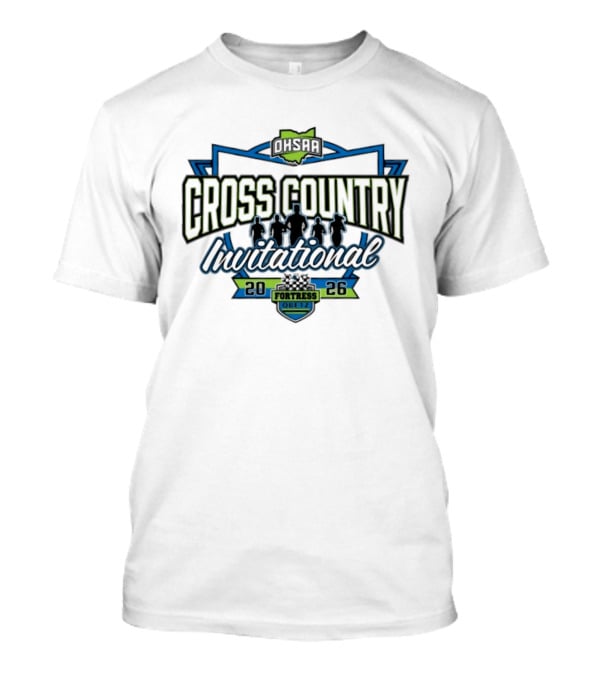 OHSAA Cross Country Invitational 2026 Fortress Obetz T-Shirt