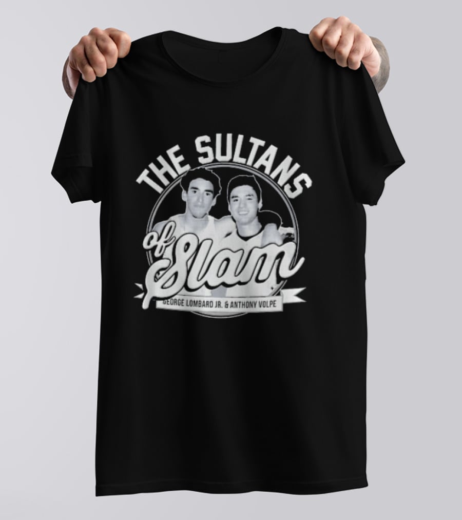 The Sultans Of Slam George Lombard Jr Anthony Volpe Baseball Athletes Photo T-Shirt