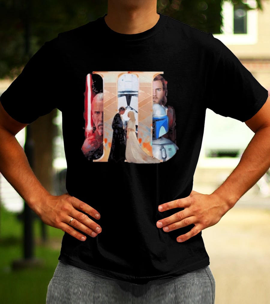 Attack Of The Clones Rebel Scum Iconic Star Wars Characters And Scenes T-Shirt