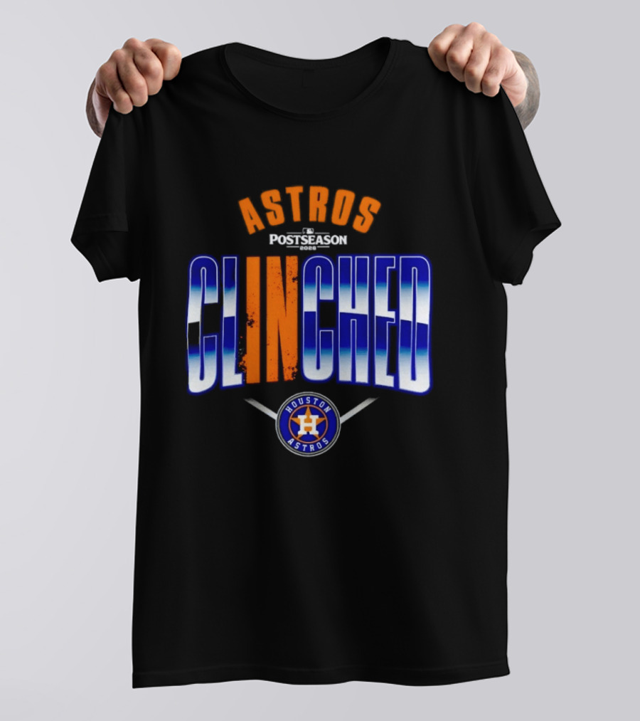 Houston Astros Postseason Clinched 2026 T-Shirt