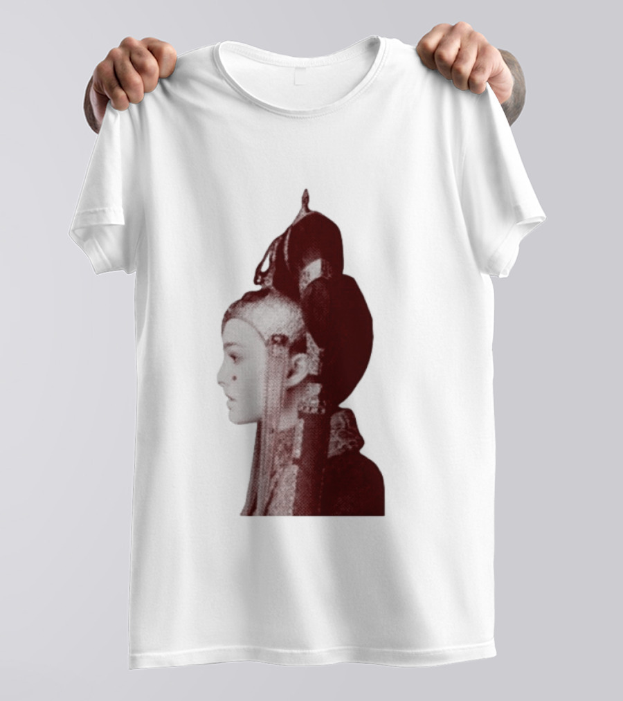 Queen Amidala Profile Bootleg Style Vintage Aesthetic T-Shirt