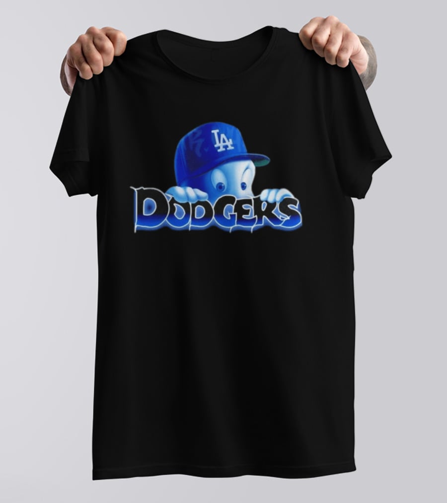 LA Dodgers Lil Casper Halloween Spirit T-Shirt