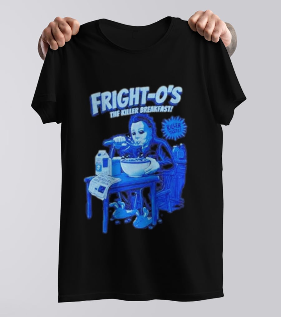 Fright O's The Killer Breakfast Cereal Halloween Michael Myers Killer Taste T-Shirt