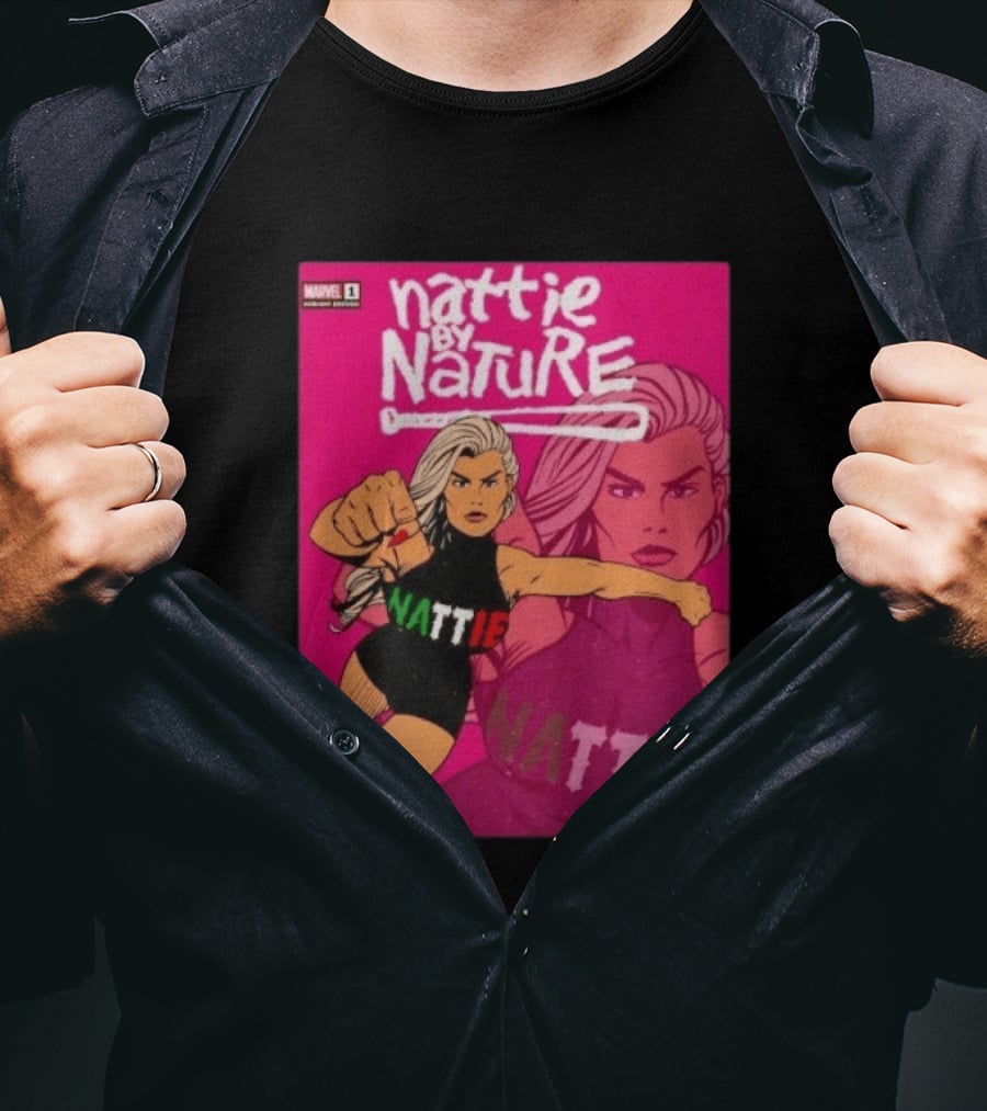 Nattie By Nature Marvel Variant Nattie Issue One Comic T-Shirt