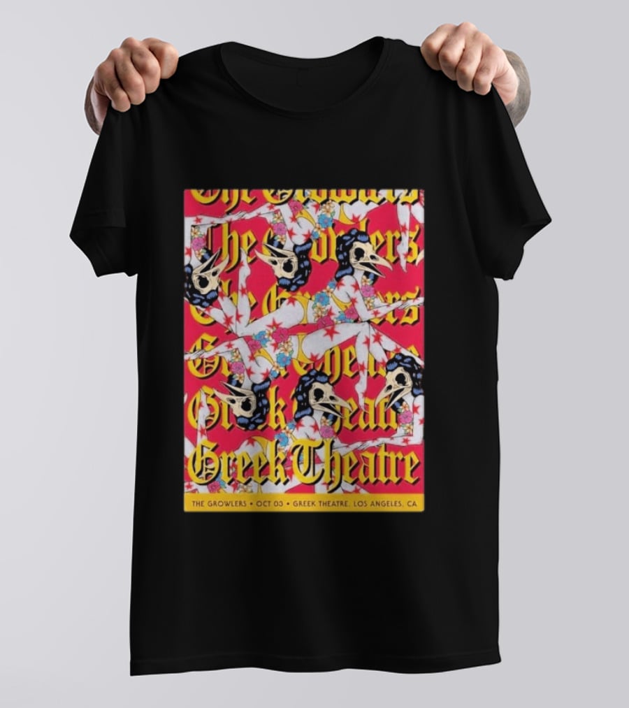 The Growlers Greek Theatre Los Angeles October 3 T-Shirt