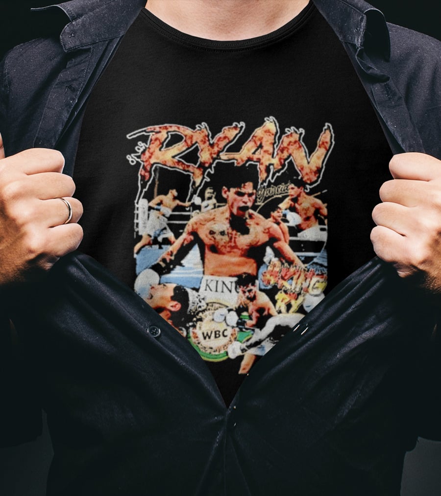 Ryan Garcia WBC Boxing Champion Explosive Action Montage T-Shirt
