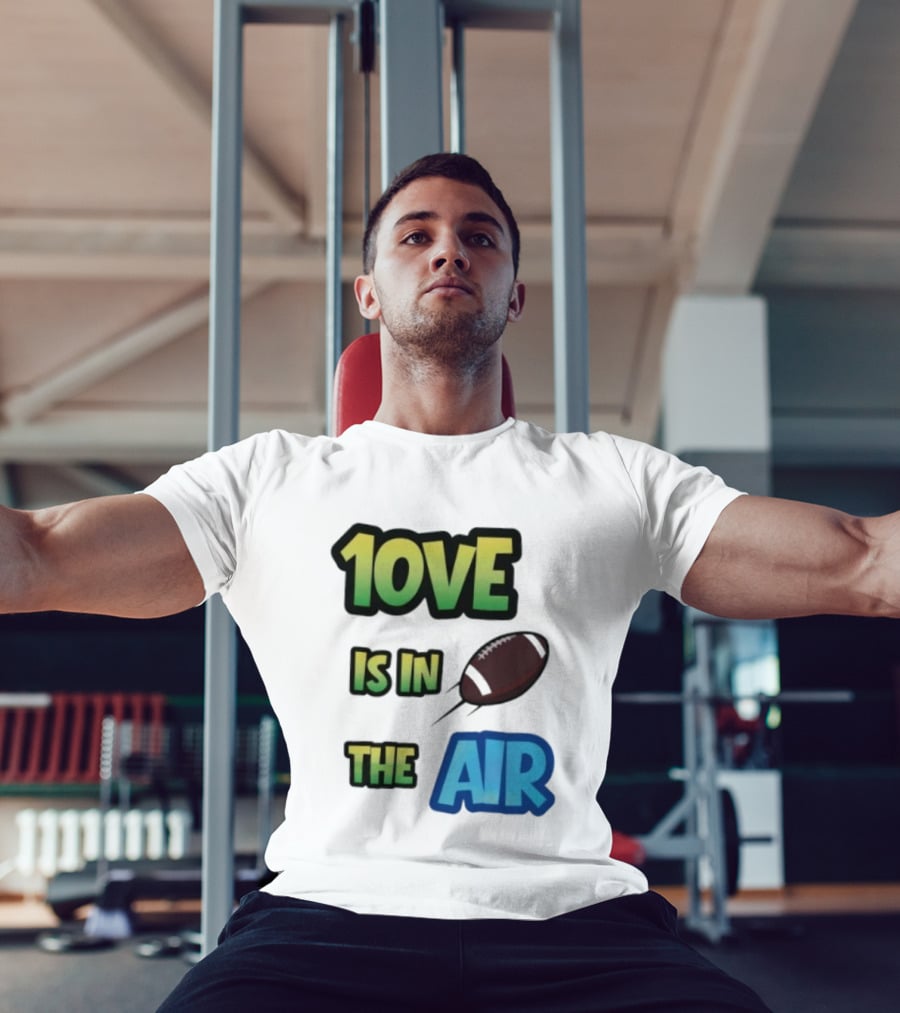 Jordan Love 1ove Is In The Air Green Bay Packers Football T-Shirt