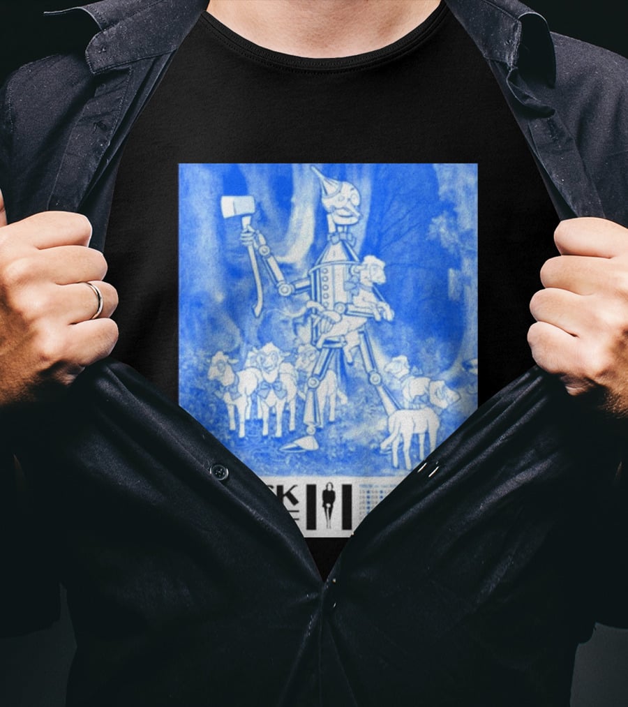 Jack White United Kingdom And Ireland 2026 Tour Tin Man With Sheep T-Shirt