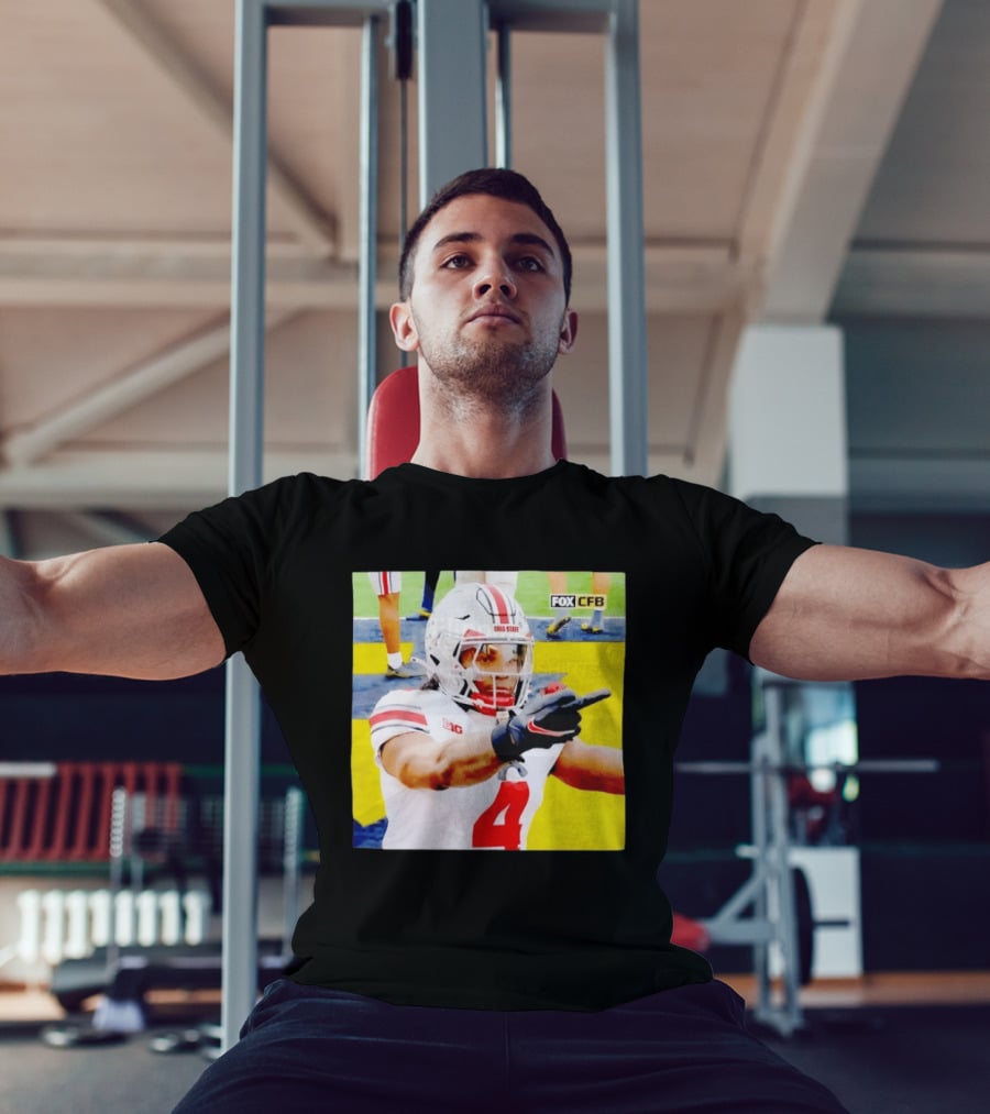 Ohio State Player Gesture Against Michigan Football T-Shirt