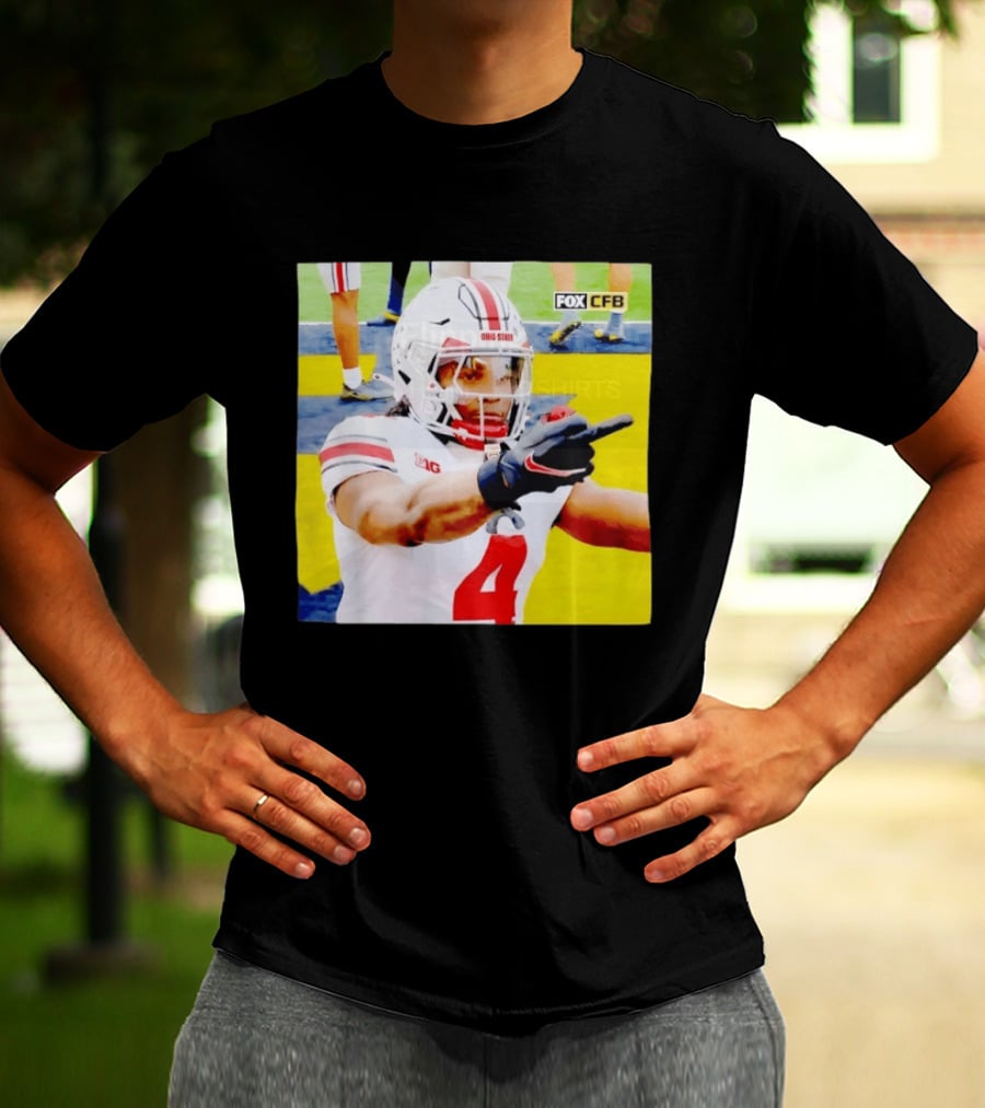 Ohio State Player Gesture Against Michigan Football T-Shirt