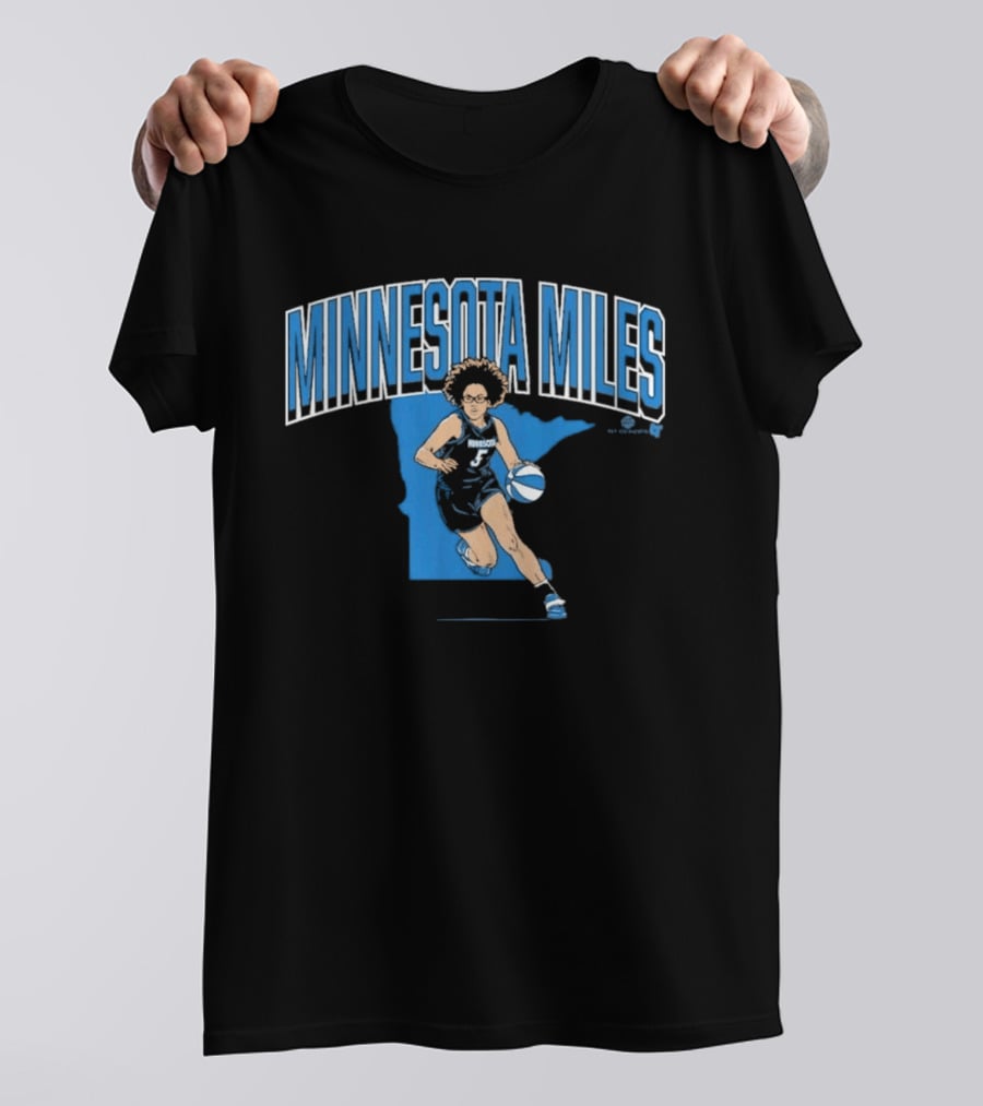 Minnesota Miles Basketball Player In Action T-Shirt