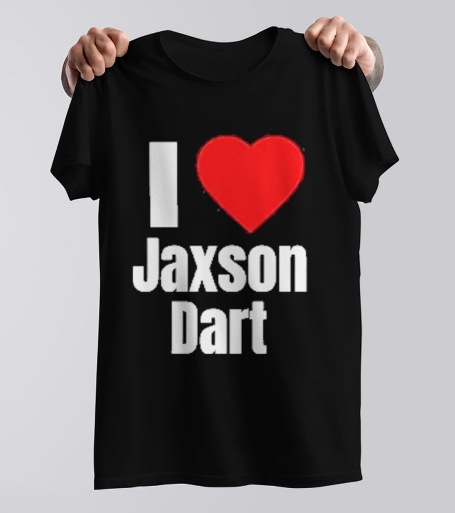 I Heart Jaxson Dart Fan Support T-Shirt
