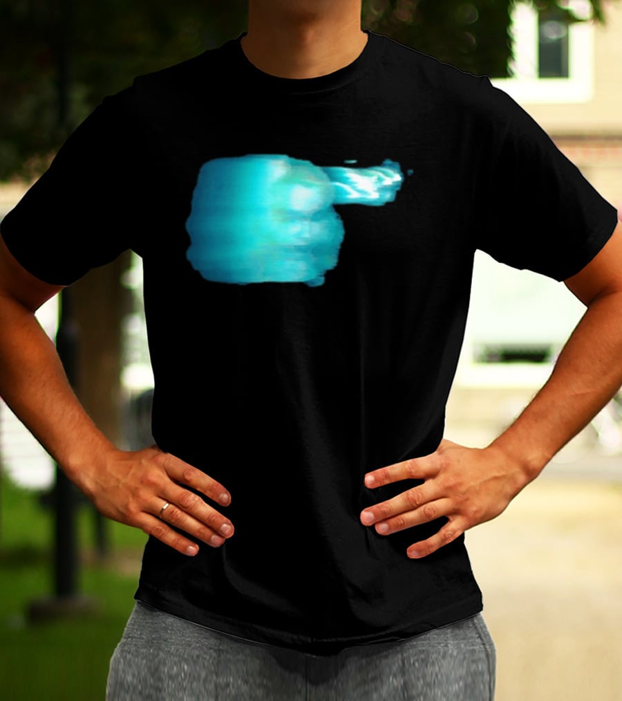 Phoebe Bridgers The Lost Tour 2026 Cyan Electric Aura T-Shirt