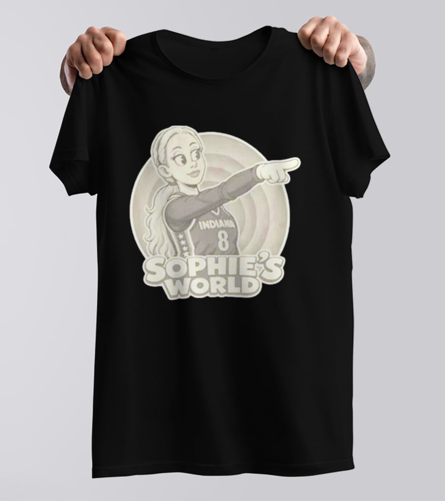 Indiana Fever Sophie's World 8 Basketball Swag T-Shirt