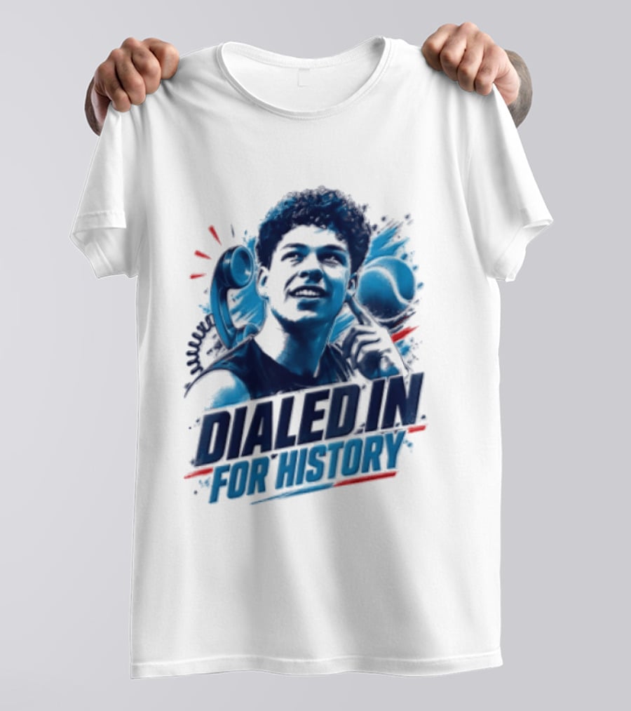 Ben Shelton Dialed In For History Tennis US Open T-Shirt
