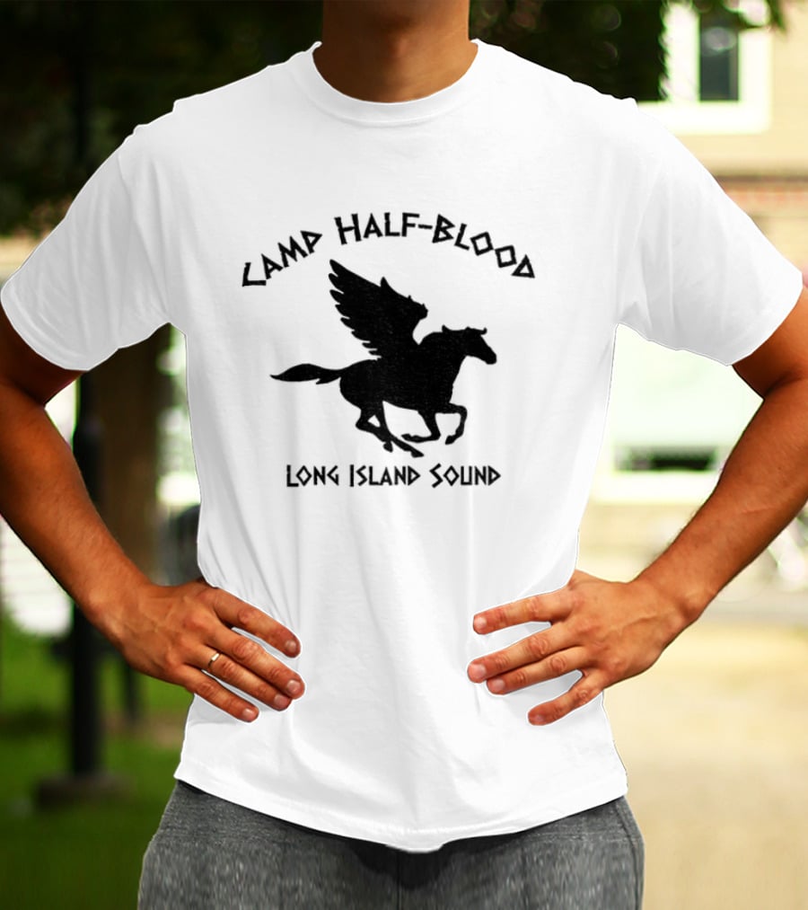 Camp Half Blood Pegasus Long Island Sound Halloween Costume T-Shirt