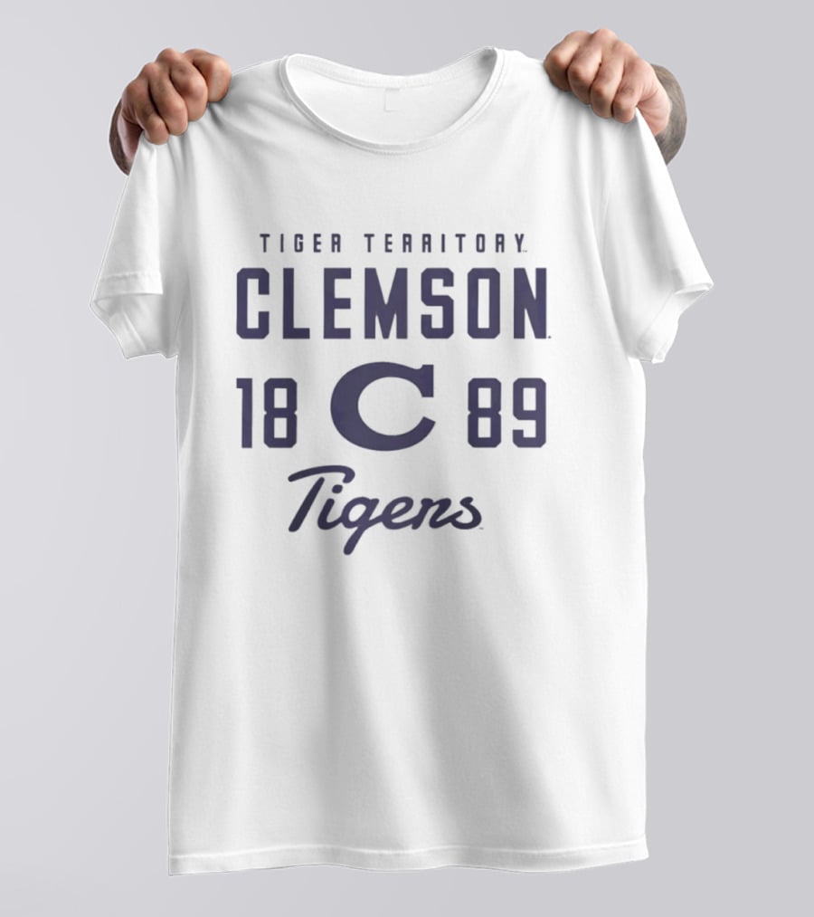 Tiger Territory Clemson Tigers 1889 College Football T-Shirt