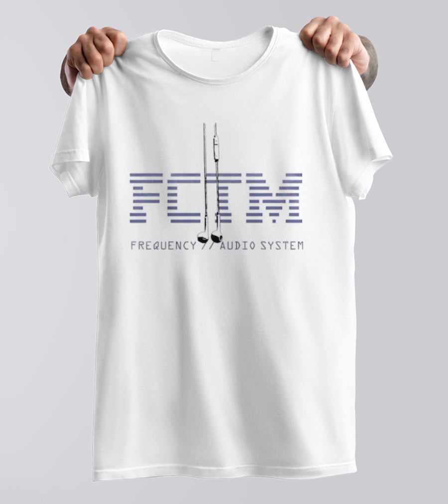 FCTM Frequency Audio System Sound Music T-Shirt