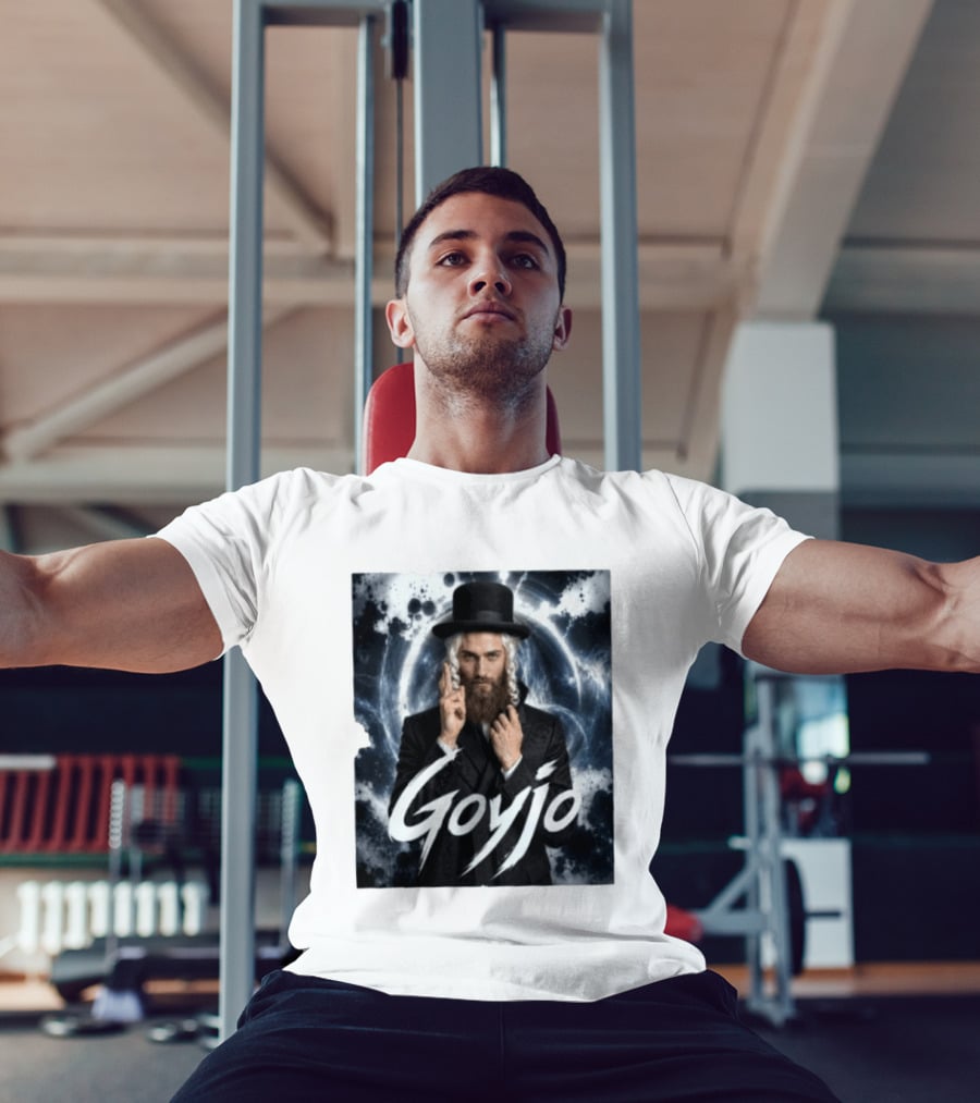 Goyjo Hasidic Top Hat Peys Mysterious Aura T-Shirt