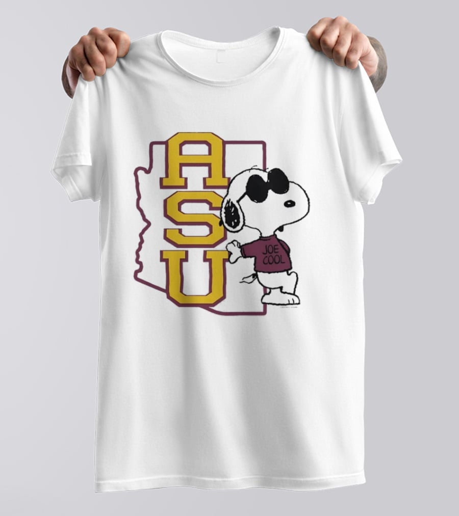 ASU Joe Cool Snoopy Arizona State University T-Shirt