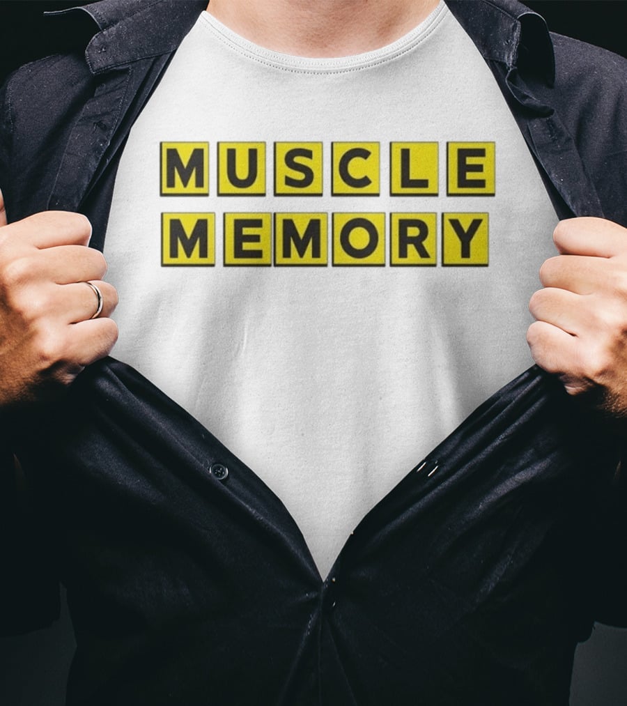 Muscle Memory Fitness Gym Workout Bodybuilding Motivation T-Shirt