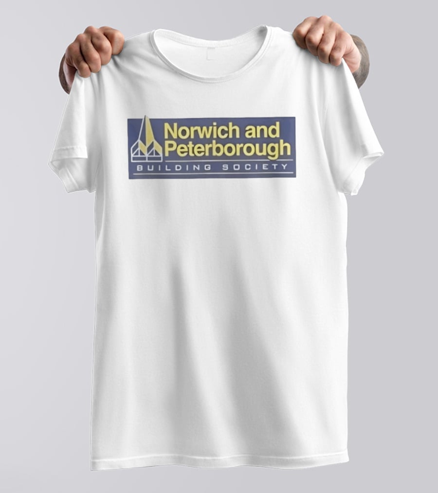 Norwich And Peterborough Building Society Emblem And Name T-Shirt