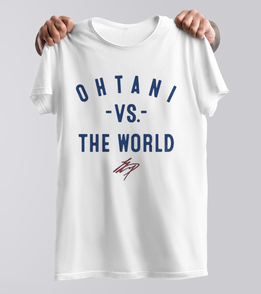 Ohtani Vs The World Baseball Dodgers T-Shirt