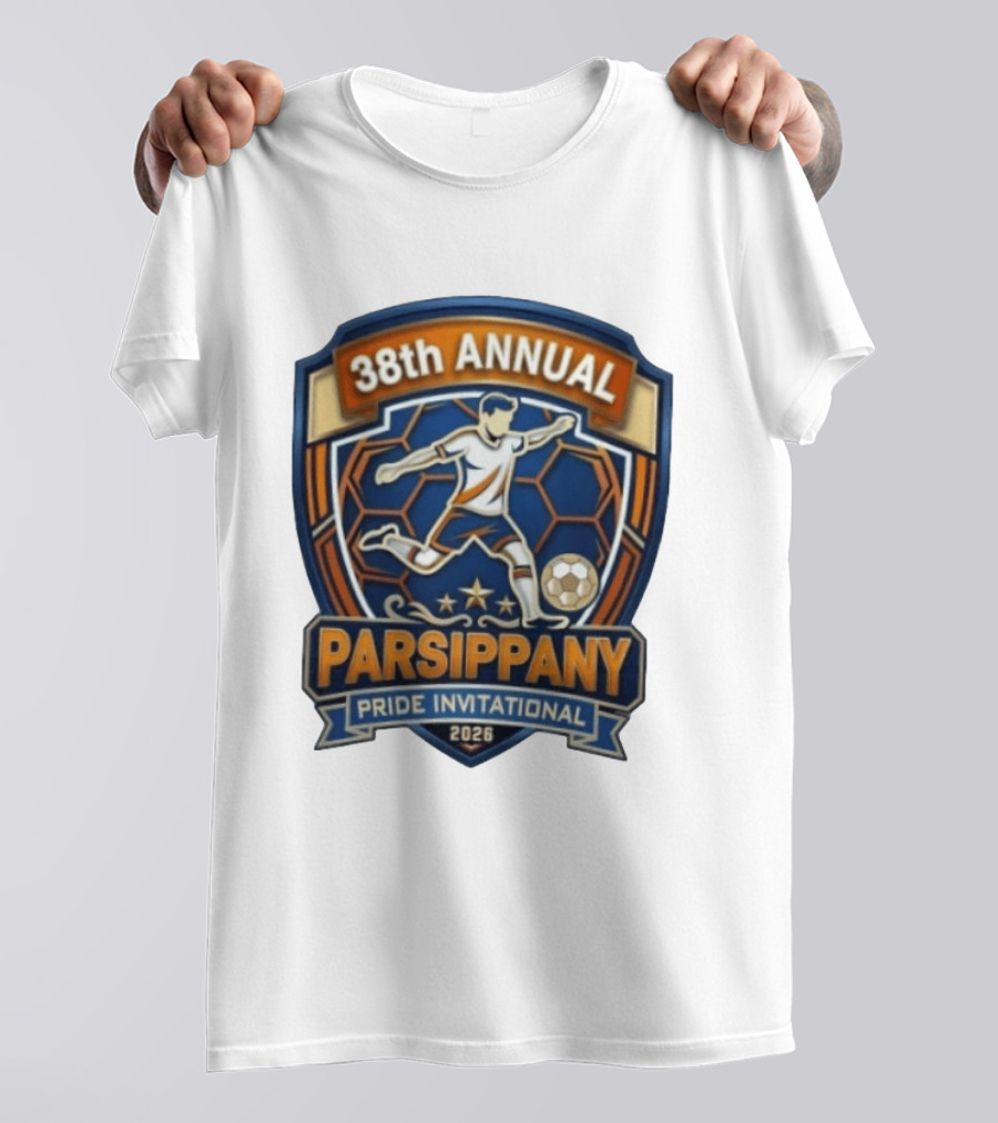 38th Annual Parsippany Pride Invitational 2026 Soccer Event T-Shirt