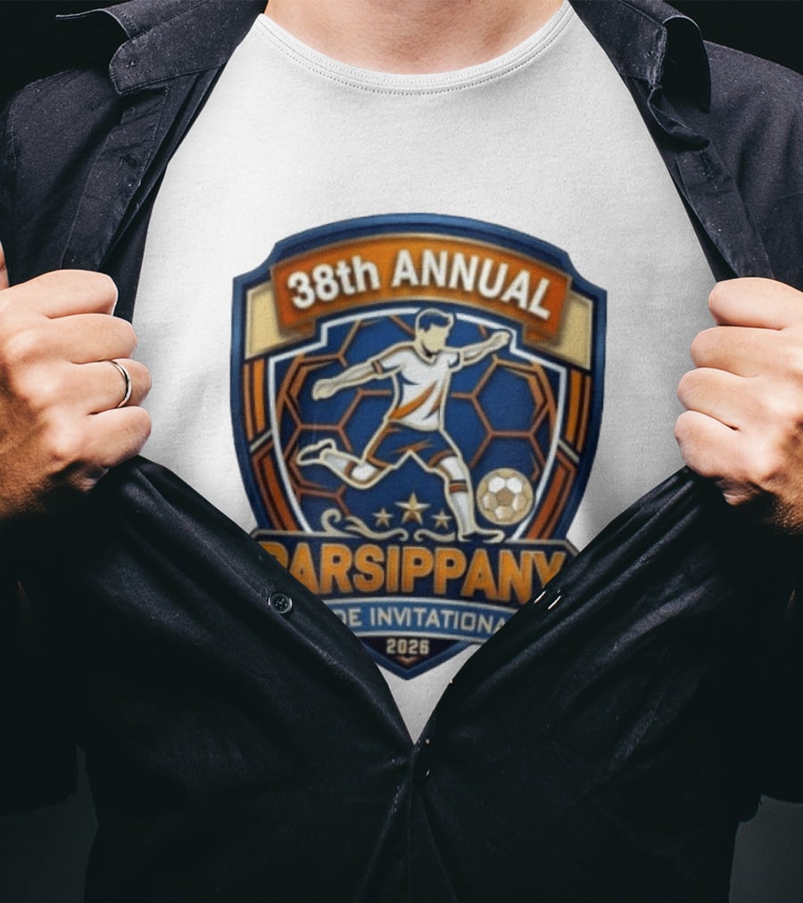 38th Annual Parsippany Pride Invitational 2026 Soccer Event T-Shirt