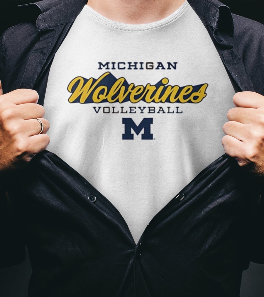 Michigan Wolverines Volleyball NCAA T-Shirt