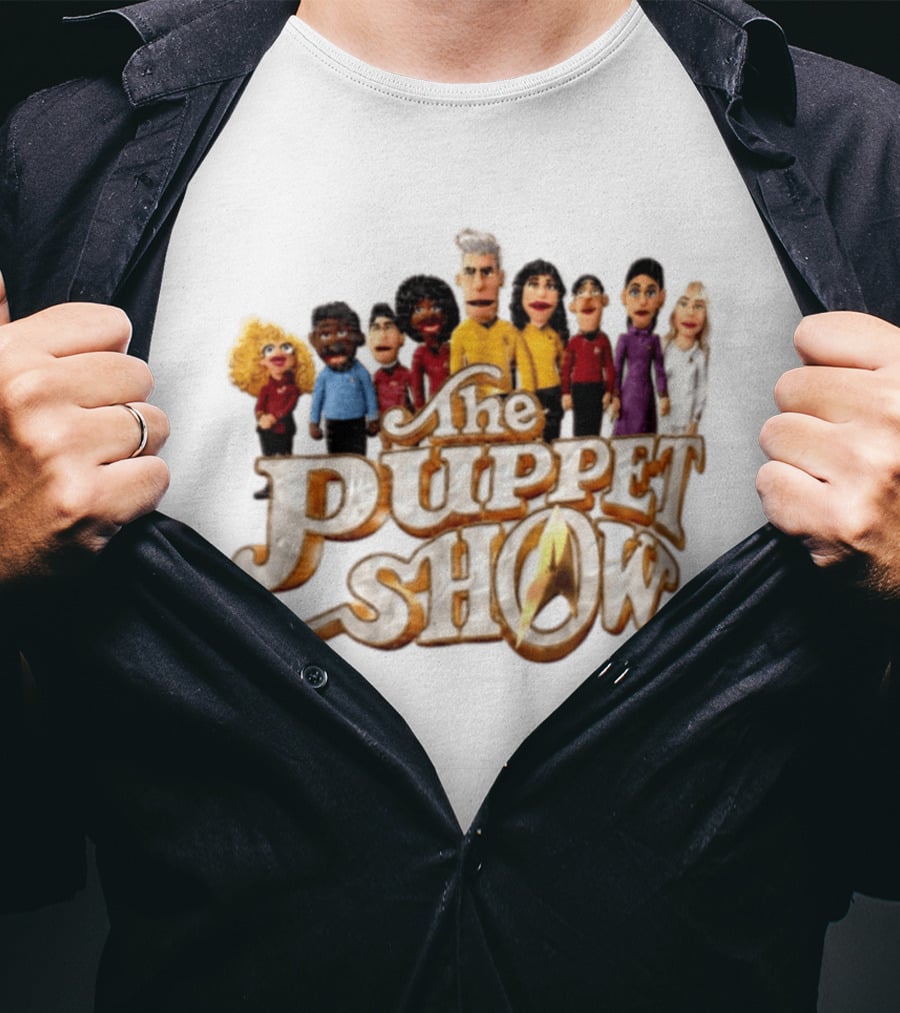 The Puppet Show Star Trek Parody Crew Puppets T-Shirt
