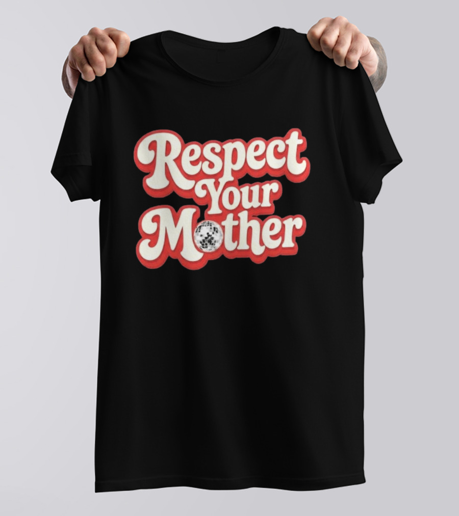 Respect Your Mother Soccer Ball 2026 T-Shirt