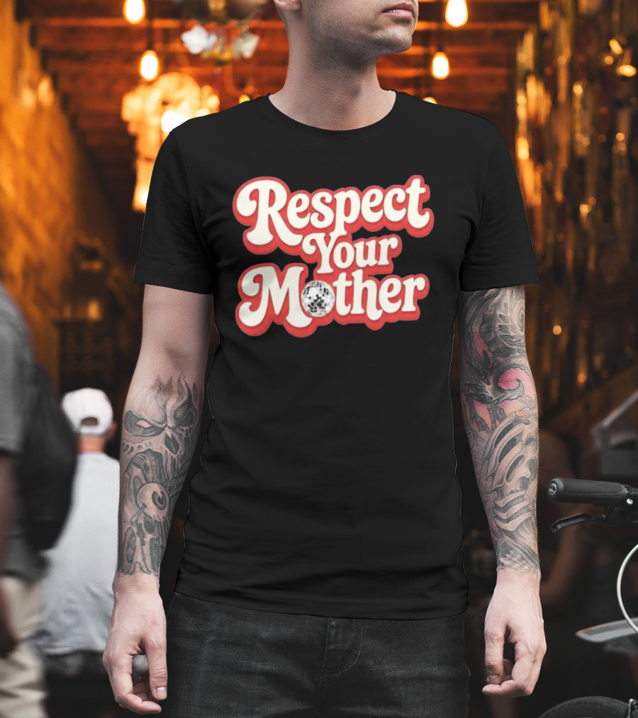 Respect Your Mother Soccer Ball 2026 T-Shirt